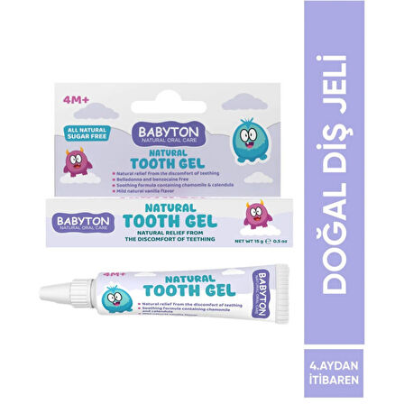 Babyton Bebekler İçin Doğal Diş Jeli 15gr