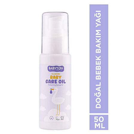 Babyton Doğal Bebek Bakım Yağı 50 ml