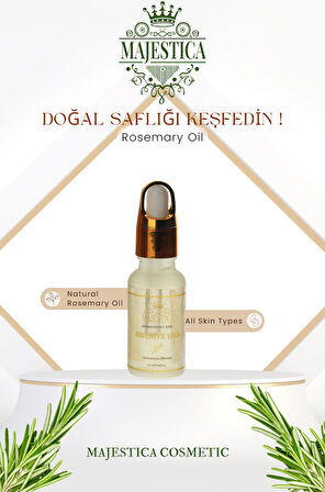 Biberiye Yağı 20 Ml, %100 Saf Ve Doğal, Saç Bakım Yağı. Güçlü Ve Sağlıklı Uzayan Saçlar