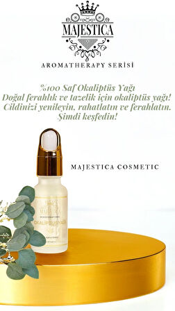 Okaliptus Yağı 20 ml %100 Saf ve Doğal, Nefes Açıcı ve Ferahlatıcı