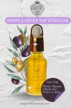 Ozon Yağı 20 ml %100 Doğal Ozanlanmış Zeytinyağı