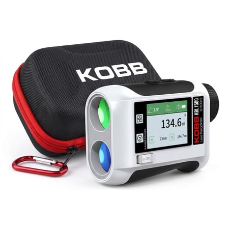 KOBB KBL1500 1500Mt 3.7V Li-ion LCD Ekran Şarjlı Profesyonel Optik Dürbünlü Golf Lazer Metre
