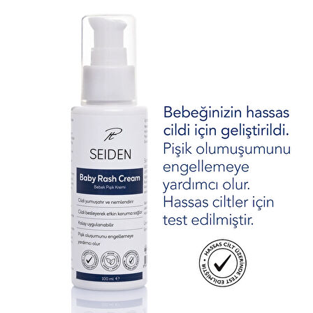 Bebek Pişik Önleyici Ve Onarıcı Bakım Kremi Vegan 100 ml