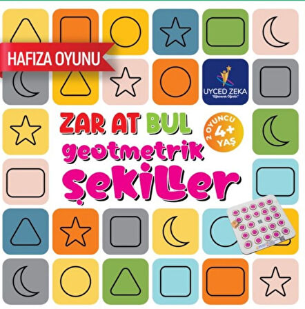 Zar At Bul Geometrik Şekiller Hafıza Oyunu