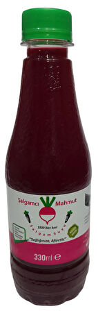 ŞALGAMCI MAHMUT - 8 adet 330 ML Pet Şişede Gerçek Adana/Tarsus Şalgamı (Acılı/Acısız)