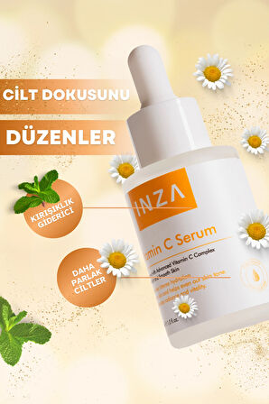 C Vitamini Serumu – Aydınlatıcı & Cilt Tonu Eşitleyici Yüz Serumu (30 ML)