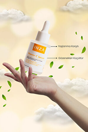 C Vitamini Serumu – Aydınlatıcı & Cilt Tonu Eşitleyici Yüz Serumu (30 ML)