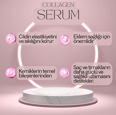 INZA Kolajen Serum 30 ml – Nemlendirme, Işıltı ve Cilt Bariyer Güçlendirici – Tüm Cilt Tipleri