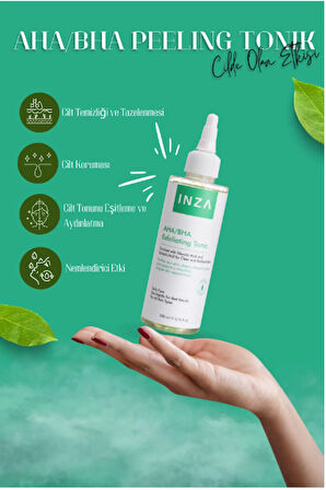 Aha-bha Tonik – Gözenek Sıkılaştırıcı & Leke Karşıtı Tonik (200 ML)