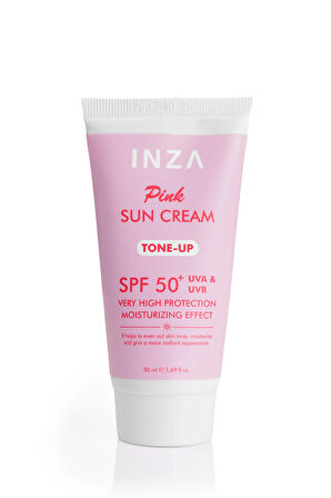 Pembe Güneş Kremi Leke Karşıtı Ve Cilt Tonu Eşitleyen Spf 50