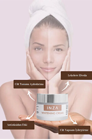 Cilt Beyazlatıcı Krem Leke Kırışıklık Karşıtı Ton Eşitleyici Beyazlatıcı Nemlendirici Krem