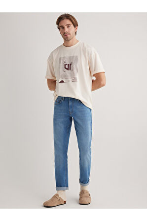Felix 146 NORMAL BEL MAVİ REGULAR JEANS ERKEK