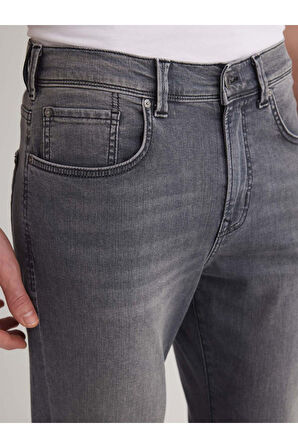 Jack 196 NORMAL BEL GRİ SKINNY JEANS  ERKEK