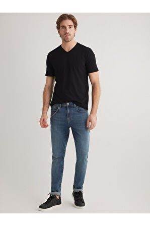 Jack 106 NORMAL BEL MAVİ SKINNY JEANS ERKEK