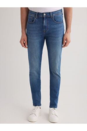 Jack 126 NORMAL BEL MAVİ SKINNY JEANS ERKEK