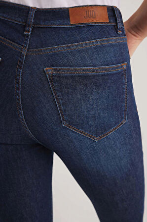 Miranda 101 NORMAL BEL MAVİ SKINNY JEANS KADIN