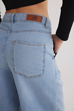 JUD Siena 1002 NORMAL BEL AÇIK MAVİ BAGGY JEANS KADIN