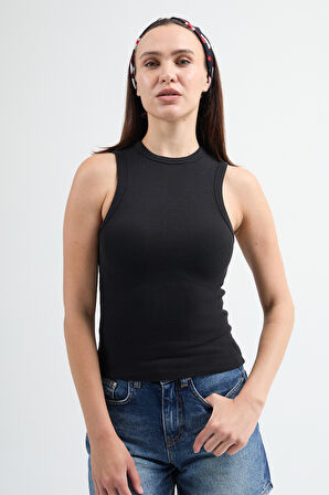 Barra 82003 Siyah Kadın Basic Halter Atlet