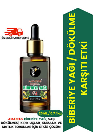 BİBERİYE YAĞI (%100 SAF VE DOĞAL) BESLEYİCİ ETKİ 20 ML / 0.7 fl oz