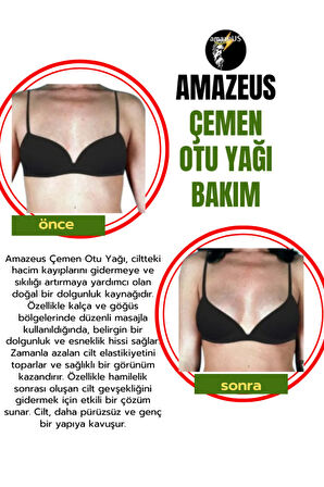 Çemen Otu Yağı 2'li (%100 SAF VE DOĞAL) Besleyici Etki (2*20 ML / 0.7 FL OZ) **avantajlı Ürün**