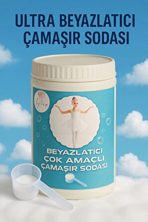 ULTRA BEYAZLATICI ÇAMAŞIR SODASI +50 YIKAMA 