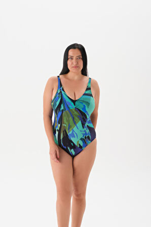 4049MY V YAKA MAYO YEŞİL