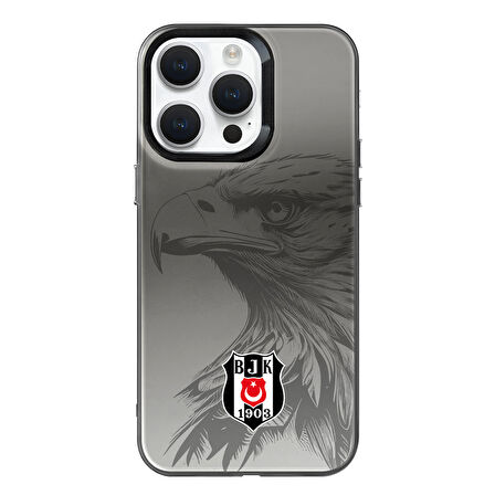 iPhone 15 Pro Max Beşiktaş Kartal Logo Telefon Kılıfı