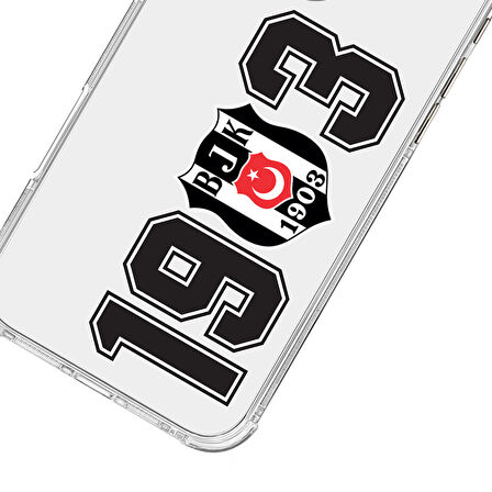 iPhone 16 Pro Beşiktaş 1903 Şeffaf Telefon Kılıfı