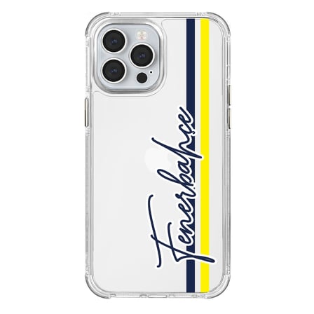 iPhone 13 Pro Max Fenerbahçe El Yazı Şeffaf Telefon Kılıfı