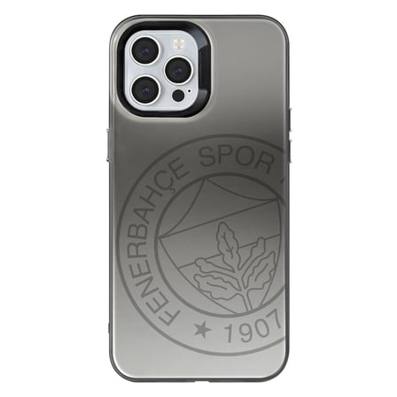 iPhone 12 Pro Max Fenerbahçe Premium Monochrome Büyük Logo Telefon Kılıfı