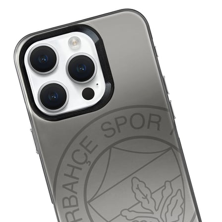 iPhone 12 Fenerbahçe Premium Monochrome Büyük Logo Telefon Kılıfı
