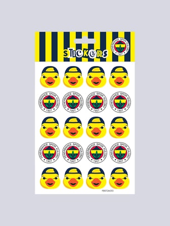 Fenerbahçe Arma ve Yellow Canary Sticker Set