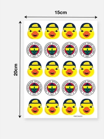 Fenerbahçe Arma ve Yellow Canary Sticker Set