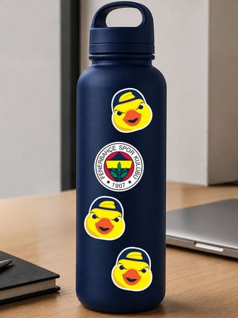 Fenerbahçe Arma ve Yellow Canary Sticker Set