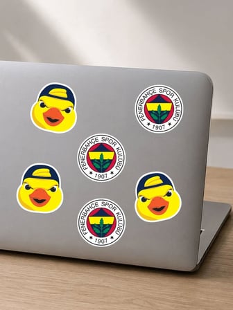 Fenerbahçe Arma ve Yellow Canary Sticker Set