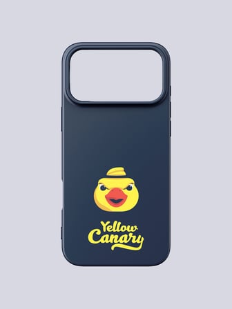Fenerbahçe Lacivert Yellow Canary Silikon Telefon Kılıfı