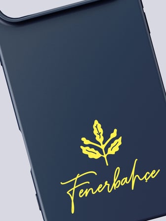 Fenerbahçe Lacivert Palamut Silikon Telefon Kılıfı