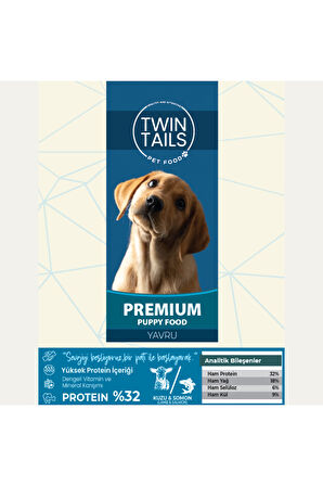 3218 Somon Ve Kuzulu Premıum Yavru Köpek Maması