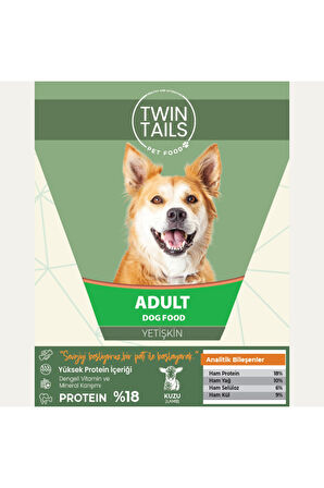 1810 Kuzu Etli Pirinçli Köpek Maması