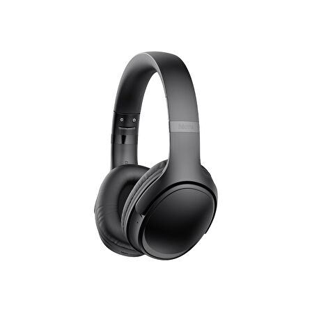 hkm tech ECLIPSE Bluetooth Kulaküstü Katlanabilir Kablosuz Kulaklık, 63 saat Batarya, TF Kart Desteği, Siyah
