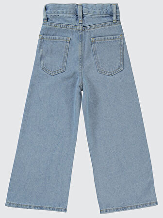 Civil Girls Kız Çocuk Pantolon 2-5 Yaş Açık Mavi