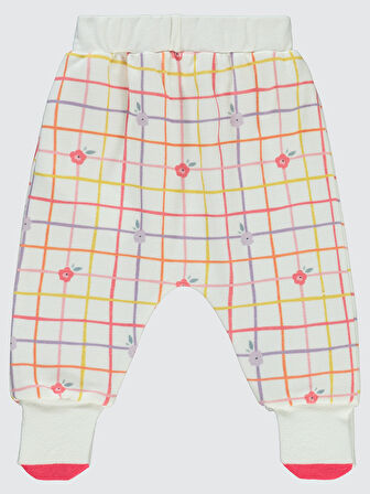 Civil Baby Kız Bebek Patikli Tek Alt 1-6 Ay Ekru