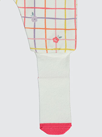 Civil Baby Kız Bebek Patikli Tek Alt 1-6 Ay Ekru