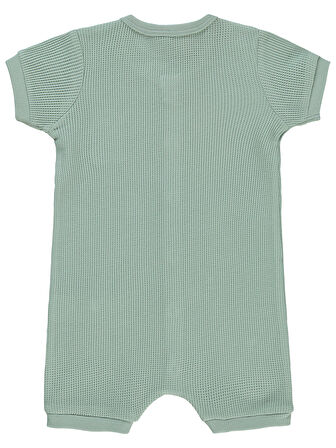 Civil Baby Erkek Bebek Patiksiz Tulum 6-18 Ay Çağla Yeşili