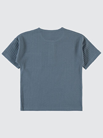 Civil Boys Erkek Çocuk Tişört 6-9 Yaş İndigo