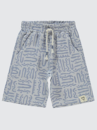 Civil Boys Erkek Çocuk Şort 6-9 Yaş Mavi