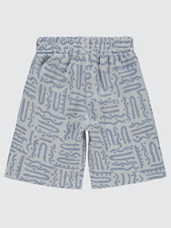 Civil Boys Erkek Çocuk Şort 6-9 Yaş Mavi