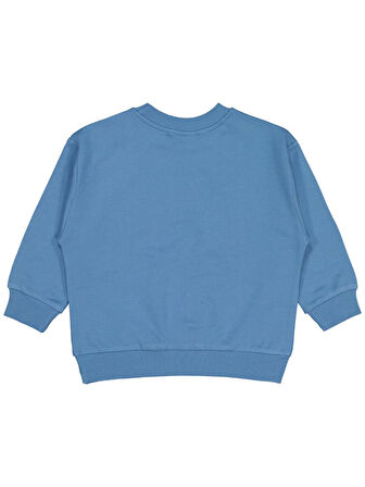 Civil Boys Lets Dance Baskılı 2-5 Yaş Sweatshirt - Mavi3-4 Yaş