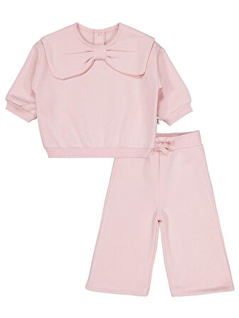 Civil Baby Geniş Yaka 6-18 Ay Takım - Pudra 12-18 Ay