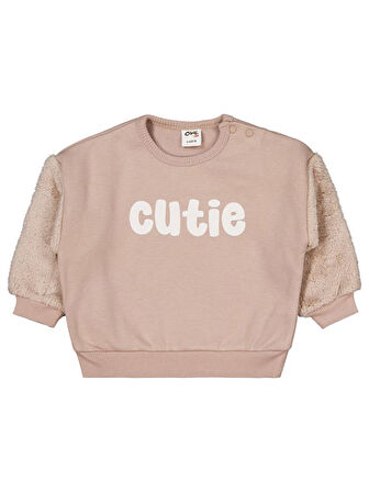 Civil Baby Cutie Baskılı 6-18 Ay Takım - Bej 18-24 Ay